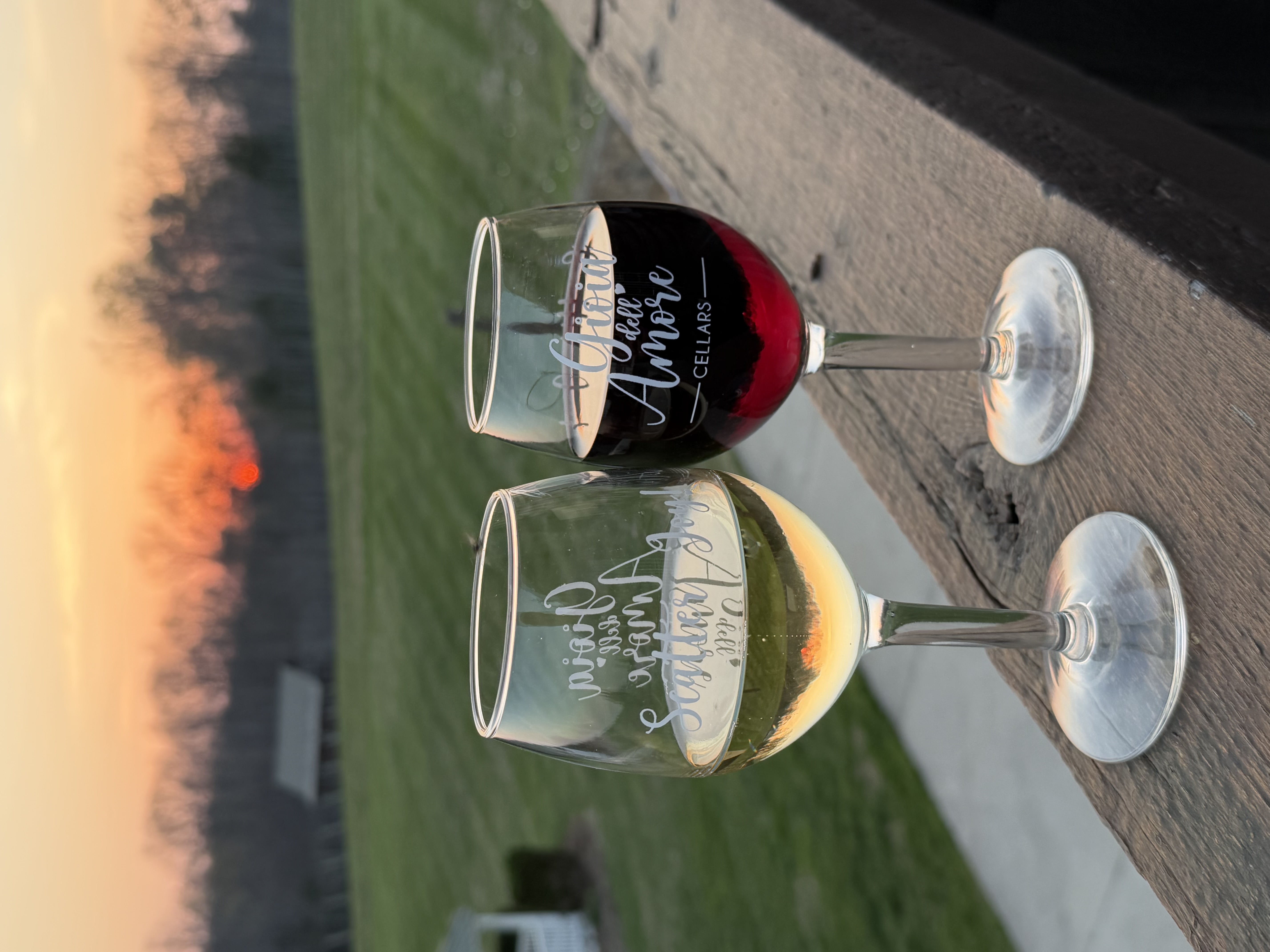 Guests enjoying Gioia dell'Amore Cellars