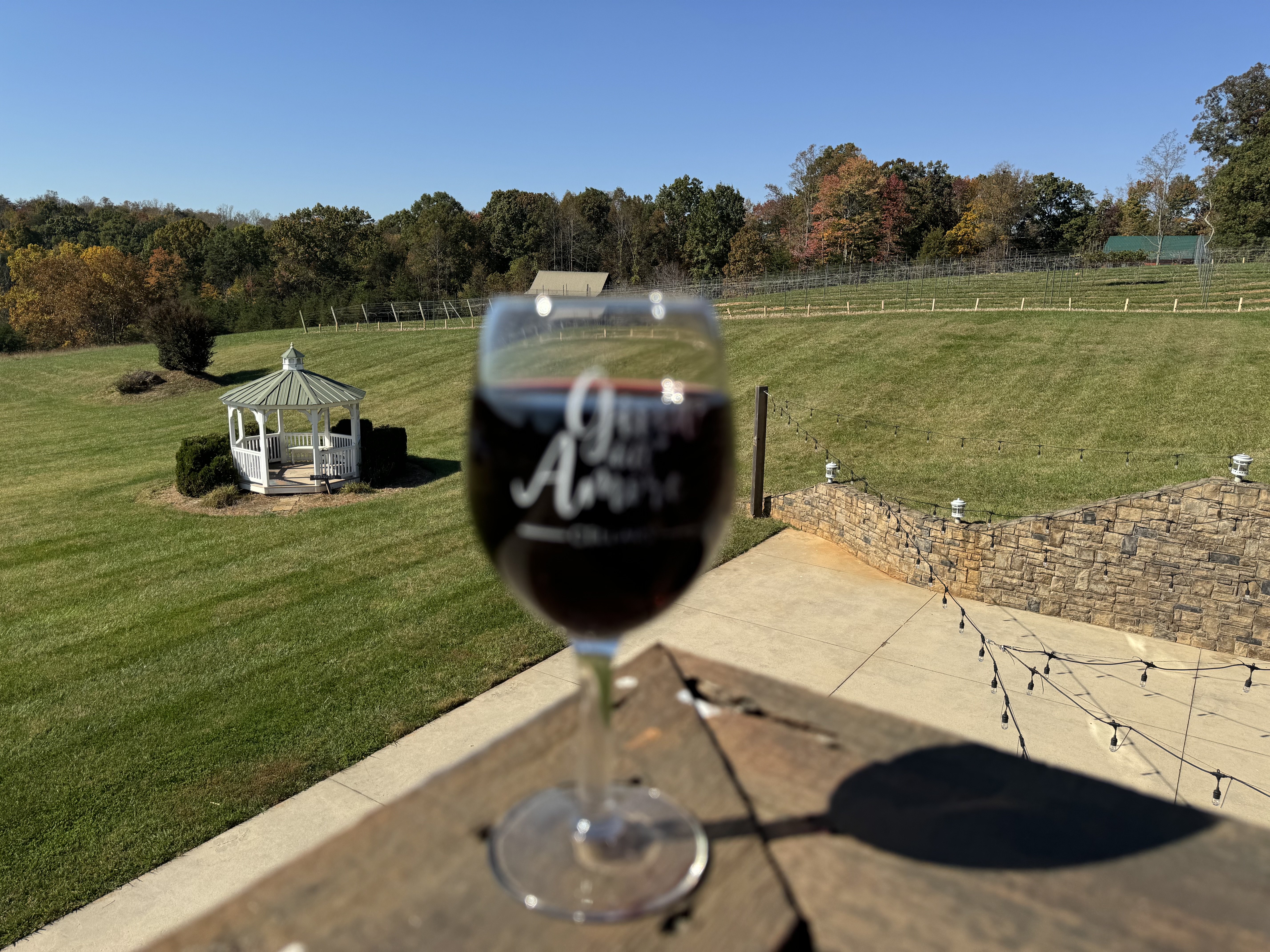 Gioia dell'Amore Cellars tasting room or grounds